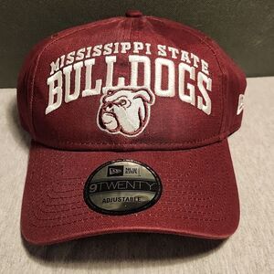 New Era 9TWENTY Mississippi State Bulldogs Sliderback Hat -New